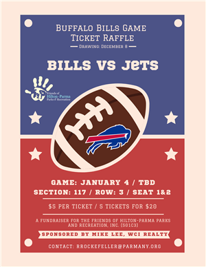 Buffalo Bills Raffle Tickets