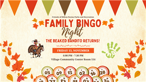 Family Bingo Night Fall 2026