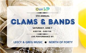 Clams and Bands June 7 2025