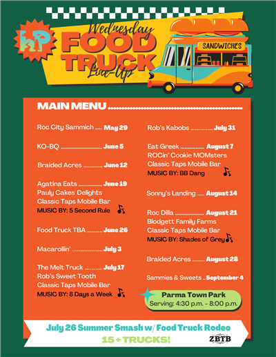 Food Truck Wednesdays 2024