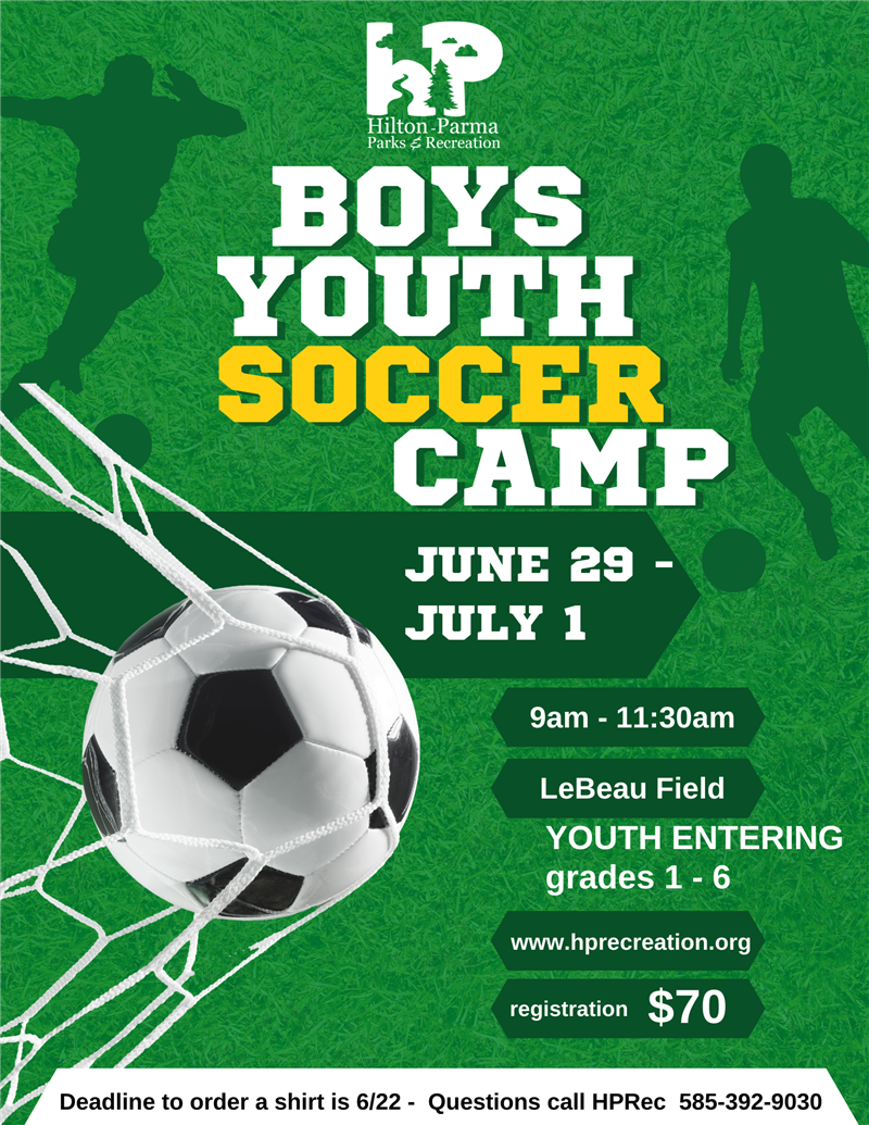 Boys Youth Soccer Flyer